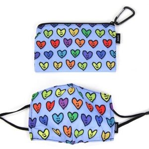 Ed Heck Heart Mask w/ matching carrying case